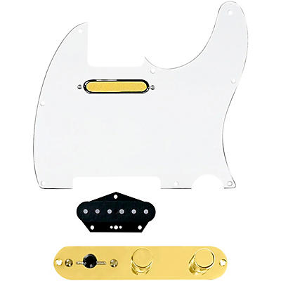 920d Custom Gold Foil Loaded Pickguard for Tele With T3W-G Control Plate