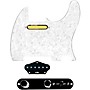 920d Custom Gold Foil Loaded Pickguard for Tele With T3W-REV-B Control Plate White Pearl