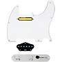920d Custom Gold Foil Loaded Pickguard for Tele With T3W-REV-C Control Plate White