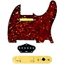 920d Custom Gold Foil Loaded Pickguard for Tele With T3W-REV-G Control Plate Tortoise