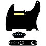 920d Custom Gold Foil Loaded Pickguard for Tele With T4W-B Control Plate Black