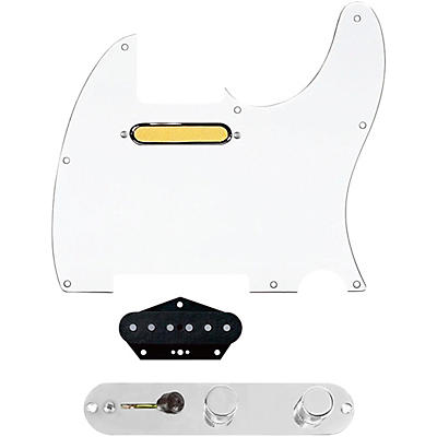 920d Custom Gold Foil Loaded Pickguard for Tele With T4W-C Control Plate
