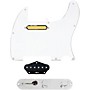 920d Custom Gold Foil Loaded Pickguard for Tele With T4W-C Control Plate White