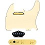 920d Custom Gold Foil Loaded Pickguard for Tele With T4W-G Control Plate Aged White