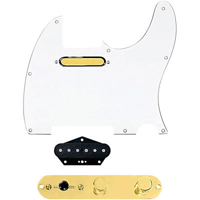 920d Custom Gold Foil Loaded Pickguard for Tele With T4W-G Control Plate