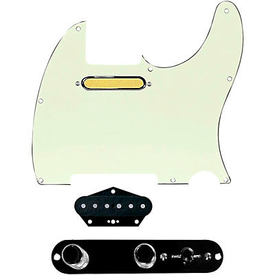 920d Custom Gold Foil Loaded Pickguard for Tele With T4W-REV-B Control Plate