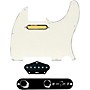 920d Custom Gold Foil Loaded Pickguard for Tele With T4W-REV-B Control Plate Parchment