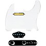 920d Custom Gold Foil Loaded Pickguard for Tele With T4W-REV-B Control Plate White