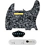 920d Custom Gold Foil Loaded Pickguard for Tele With T4W-REV-C Control Plate Black Pearl