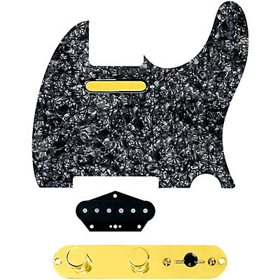 920d Custom Gold Foil Loaded Pickguard for Tele With T4W-REV-G Control Plate