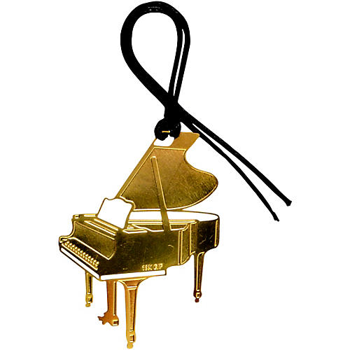 Gold Grand Piano Bookmark