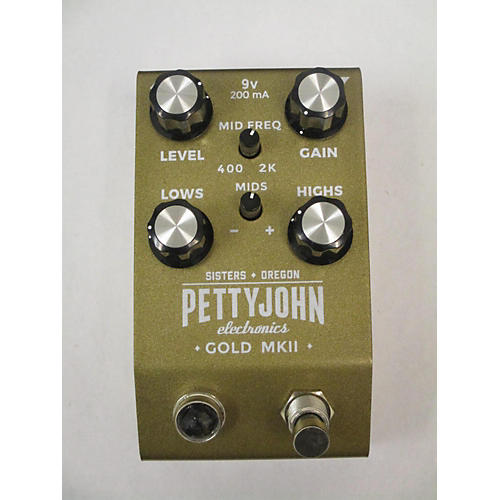 Pettyjohn Electronics Gold Mkii Effect Pedal