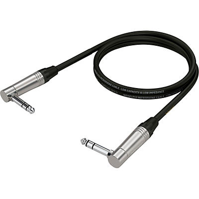 Behringer Gold Performance Instrument Patch Cable with 1/4" TRS Right Angled Connectors