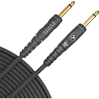 D'Addario Planet Waves Gold-Plated 1/4" Straight Instrument Cable