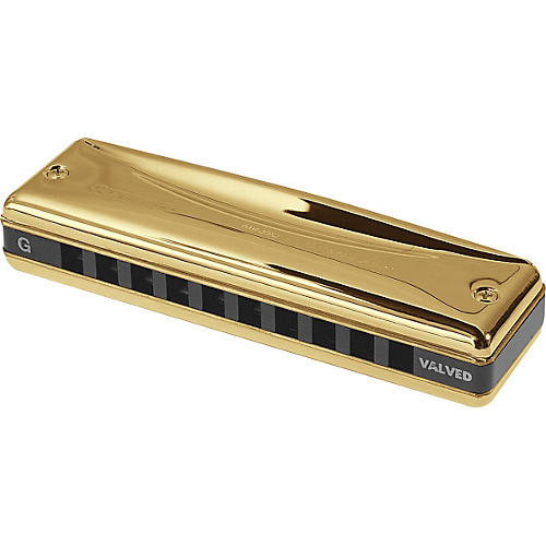 Suzuki Gold Promaster Valved Harmonica B