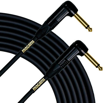 Mogami Gold Right Angle to Right Angle Instrument Cable