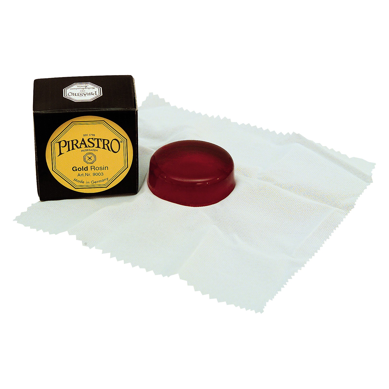 Pirastro Gold Rosin for Violin, Viola, or Cello Standard Musician's