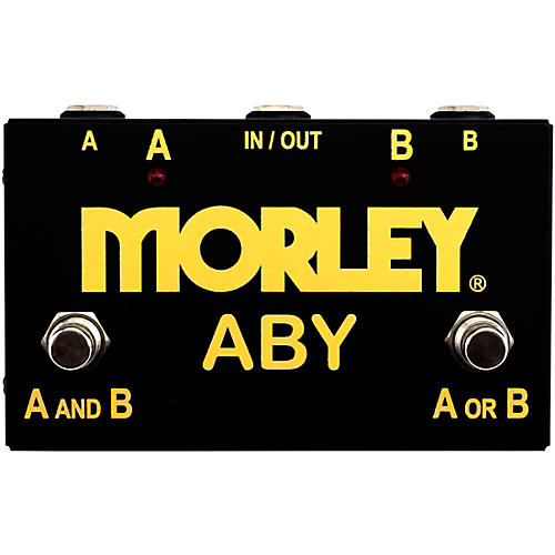 Morley Gold Series ABY Switcher Condition 1 - Mint Black