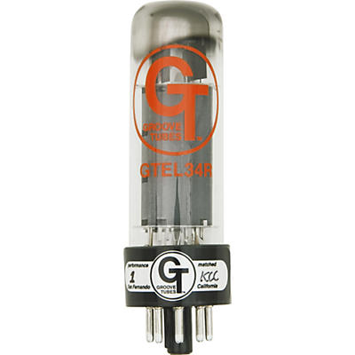 Groove Tubes Gold Series GT-EL34-R Matched Power Tubes