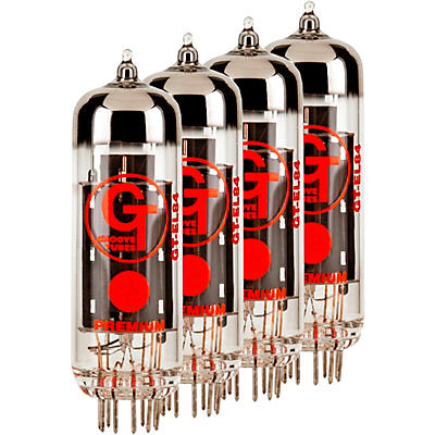 Groove Tubes Gold Series GT-EL84-S Matched Power Tubes