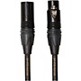 Roland Gold Series XLR Microphone Cable 50 ft. Black