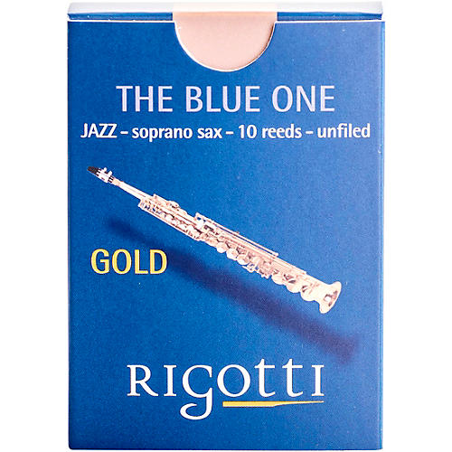 Rigotti Gold Soprano Saxophone Reeds Strength 3 Light