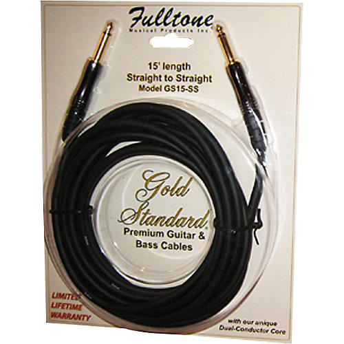 Gold Std Cable 15' Straight to Straight