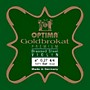 Optima Goldbrokat Premium Series Brassed Steel Violin E String 4/4 Size, Medium Steel, 27 guage ball end