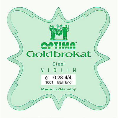 Optima Goldbrokat Series Steel Violin E String