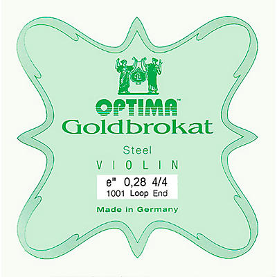 Optima Goldbrokat Series Steel Violin E String