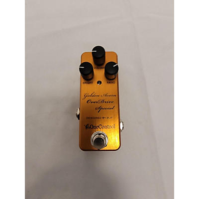One Control Golden Acorn Overdrive Special Effect Pedal