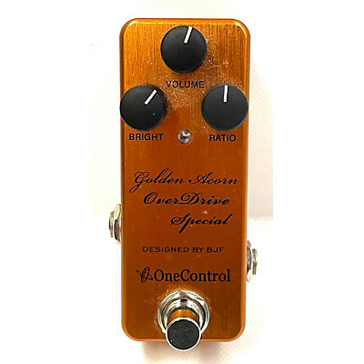 One Control Golden Acorn Overdrive Special Effect Pedal