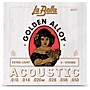 LaBella Golden Alloy 6-String Acoustic Guitar Strings Extra Light (10 - 50)
