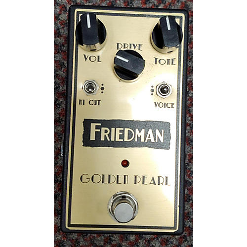 Friedman Golden Pearl Overdrive Effect Pedal | Musician's Friend