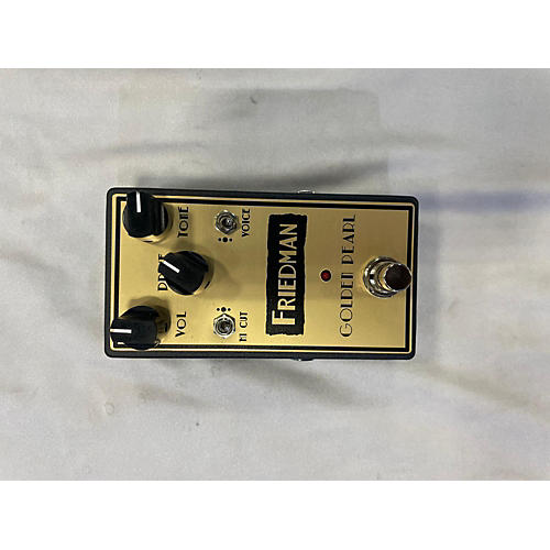 Friedman Golden Pearl Overdrive Effect Pedal