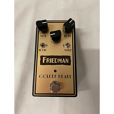 Friedman Golden Pearl Overdrive Effect Pedal