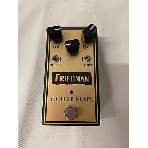 Friedman Golden Pearl Overdrive Effect Pedal