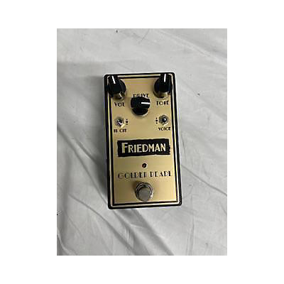 Friedman Golden Pearl Overdrive Effect Pedal