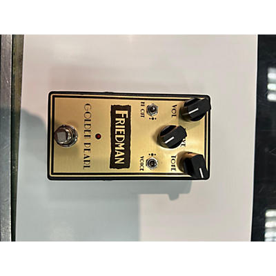 Friedman Golden Pearl Overdrive Effect Pedal