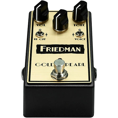 Friedman Golden Pearl Overdrive Effects Pedal Condition 1 - Mint