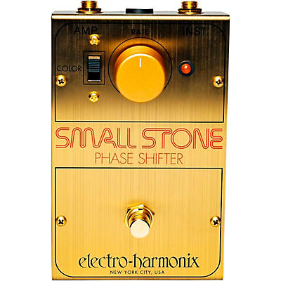 Electro-Harmonix Golden Small Stone Phase Shifter Limited Edition Effects Pedal