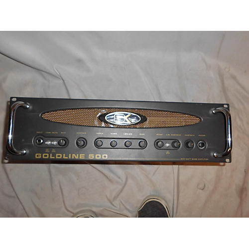 Goldline 500 Bass Amp Head