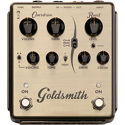 Egnater Goldsmith Overdrive/Boost Guitar Effects Pedal