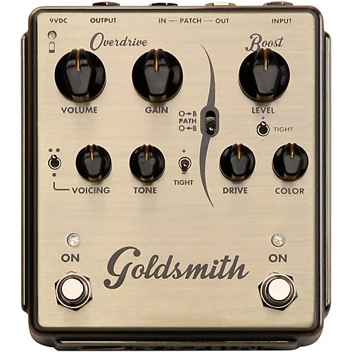 Egnater Goldsmith Overdrive/Boost Guitar Effects Pedal Condition 2 - Blemished 194744298431