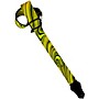 Get'm Get'm Good Vibes Groovy Guitar Strap Neon Yellow 2 in.
