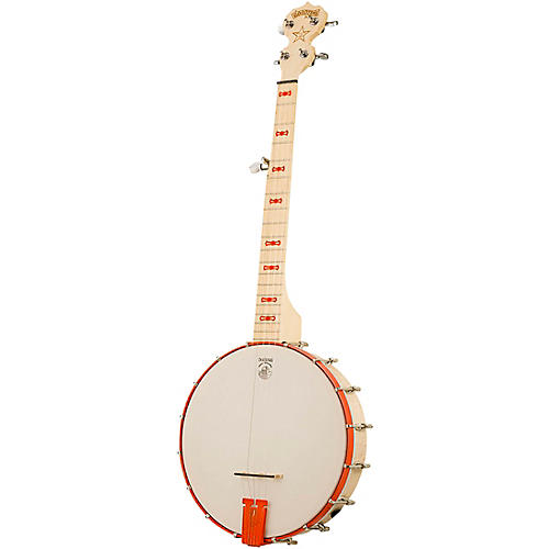 Deering Goodtime Jr. Openback Banjo Chevy Orange