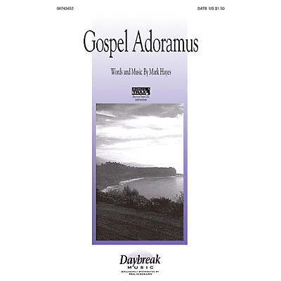 Hal Leonard Gospel Adoramus SATB composed by Mark Hayes