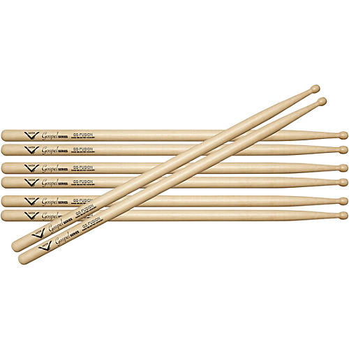 Vater Gospel Fusion Drum Sticks - Buy 3, Get 1 Free Wood