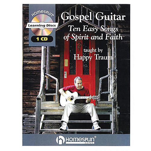 Gospel Guitar Taught by Happy Traum Book with CD