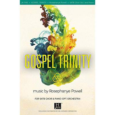 Fred Bock Music Gospel Trinity SATB composed by Rosephanye Powell